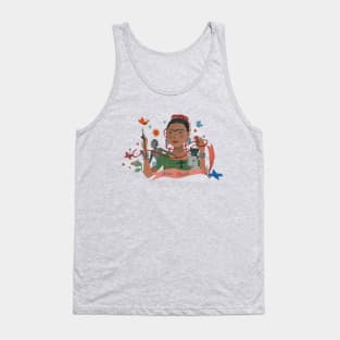 Frida Kahlo & Pets 2 Tank Top